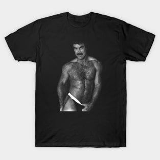 Black STYLE Tom Selleck T-Shirt